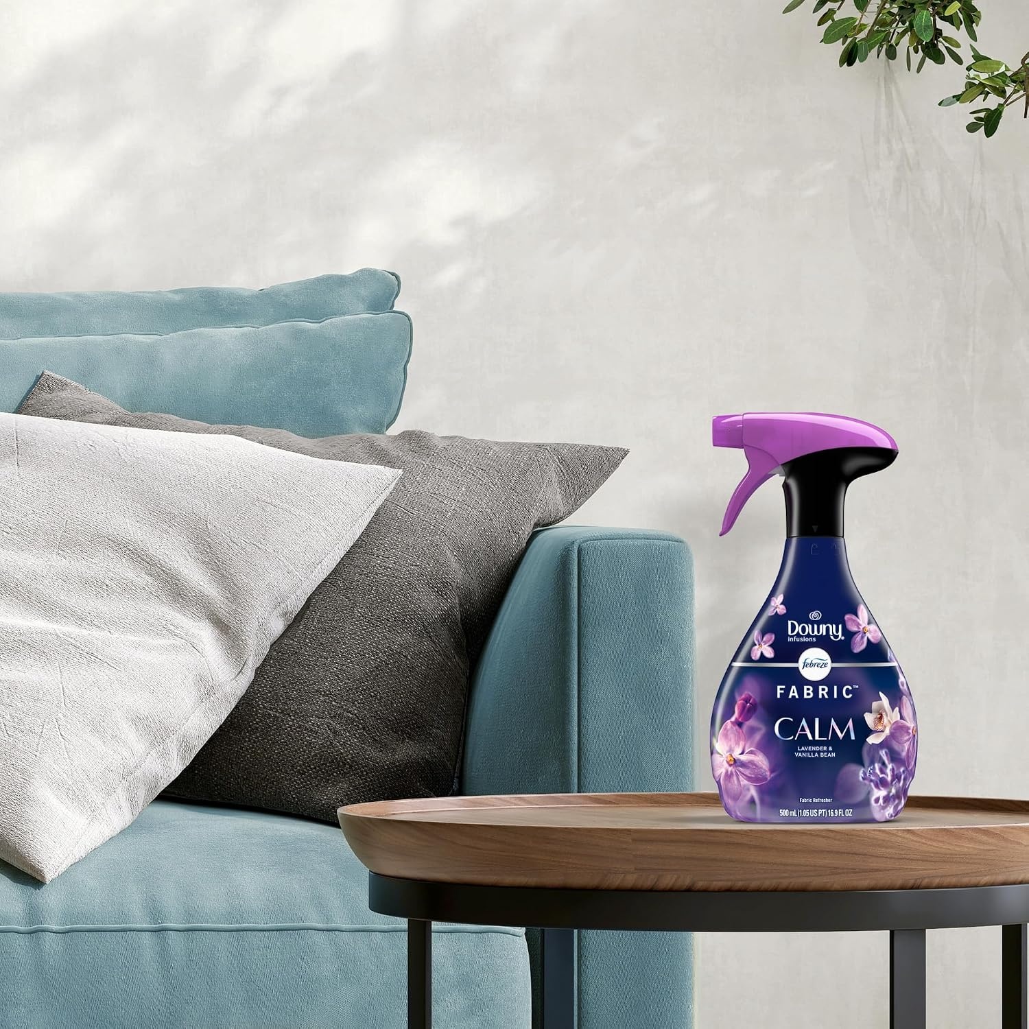image:imageFebreze Touch Fabric Spray Air Freshener OdorFighting Fabric Refresher Couch and Linen Spray Sneaker Balls Alternative Ocean and Mountain Scent Multicolor 169oz 2ctDowny April Fresh Downy Calm