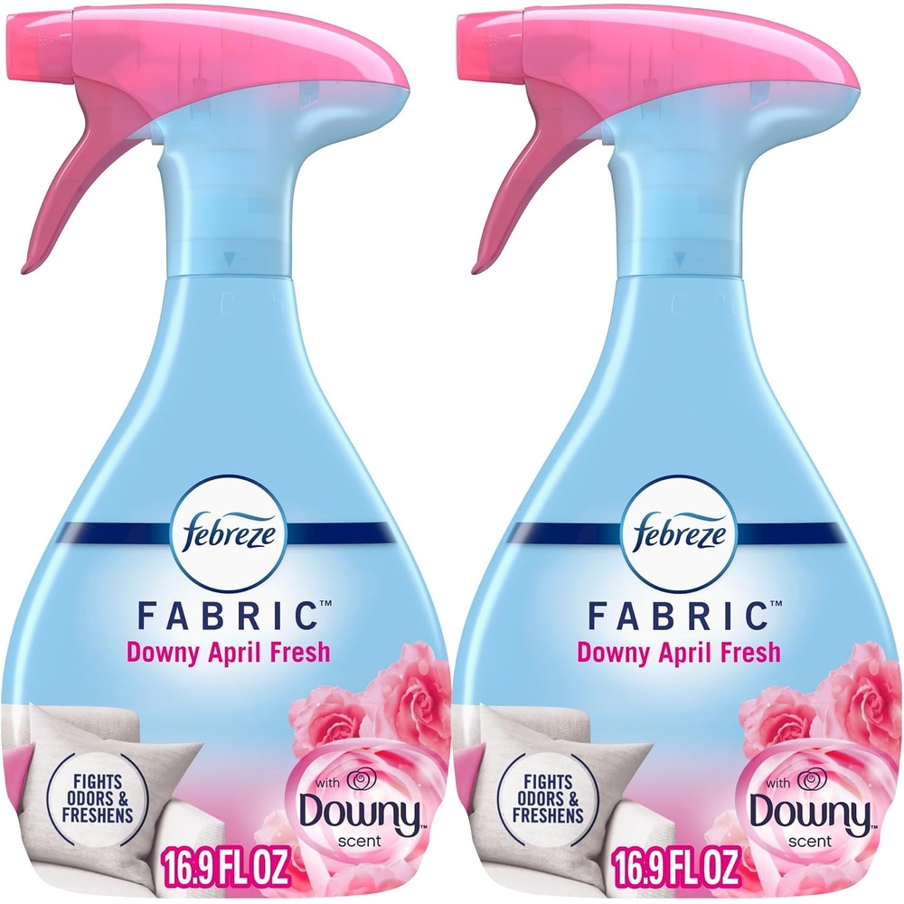 image:imageFebreze Fabric Spray Air Freshener OdorFighting Fabric Refresher Sneaker Balls Alternative Couch Cleaner Linen Spray MultiUse Extra Strength Scent 236 fl oz Pack of 2Downy April Fresh